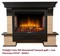 Широкий портал Firelight Forte 30S (Бежевый/Темный дуб) M46559 - фото 4760448