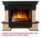 Широкий портал Firelight Forte 30S (Бежевый/Темный дуб) M46559 - фото 4760449