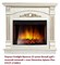 Широкий портал Firelight Barocco 25 шпон белый дуб с золотой патиной M231509 - фото 4761109