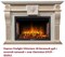 Широкий портал Firelight Vittoriano 30 Беленый дуб с золотой патиной M51294 - фото 4761143