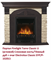 Угловой классический портал Firelight Torre Classic U (угловой) Слоновая кость/Тёмный дуб M51424 - фото 4761261