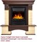 Угловой классический портал Firelight Forte Classic U (угловой) Бежевый/Тёмный дуб M51417 - фото 4761264