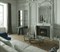 Встраиваемый газовый камин Karma ELEGANCE 77 Exclusive Medium line 30 silver M68766 - фото 4762727