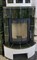 Дровяная печь ABX Normandie угловая, зеленая M213926 - фото 4766030