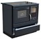 Дровяная печь THORMA OKONOM 85/FIKO Excellent H, левая, черная M200841 - фото 4766564