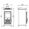 Дровяная печь Plamen DORA 8 N черная M190884 - фото 4766917