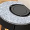 Печь-камин Contura 510:3 Style, чугунная дверца, серый M193280 - фото 4766944