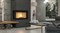 Угловая левая дровяная топка DEFRO HOME INTRA ME BL G, угловое стекло слева, гильотина M205807 - фото 4768173
