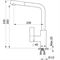 Смеситель для кухни Point серый PN3102AL T0064540 - фото 5406790