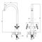 Смеситель для кухни DECOROOM DR52028 хром T0045975 - фото 5406859
