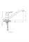 Смеситель для кухни ESKO излив 235мм, хром RIO 05 T0042793 - фото 5406899