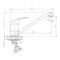 Смеситель для кухни DECOROOM DR71018 хром T0045985 - фото 5407005