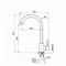 Смеситель для кухни Point графит PN3101GR T0064534 - фото 5407112