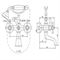 Смеситель для ванны Rav Slezak MK159.5/2Z MORAVA RETRO с душем, 21987 T0021716 - фото 5409064