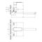 Смеситель для ванны DECOROOM DR20043 хром T0045949 - фото 5409606