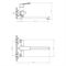 Смеситель для ванны DECOROOM DR22043 хром T0045960 - фото 5409667