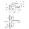 Смеситель для ванны VITRA X-Line A42324EXP T0029982 - фото 5410460