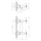 Смеситель для душа DECOROOM DR54055 хром T0045981 - фото 5412133