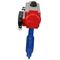 Затвор дисковый поворотный DN WBV1413E-2W-Fb Ду40 Ру16, корпус - чугун GGG50, диск - чугун GGG40, уплотнение - EPDM, с пневмоприводом DN DA-052 и пневмораспределителем 4M310-08 24В D050-16919 - фото 5412969