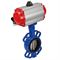 Затвор дисковый поворотный DN WBV1413E-2W-Fb Ду40 Ру16, корпус - чугун GGG50, диск - чугун GGG40, уплотнение - EPDM, с пневмоприводом DN DA-052 и пневмораспределителем 4M310-08 24В D050-16919 - фото 5412970