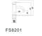 Смеситель для раковины Savol Fmark, черный, FS8201H T0106527 - фото 5424315