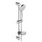 Комплект из смесителей Ideal Standard Set CERAFLEX (B1713AA д/раковины + B1721AA д/ванны + B2620AA душ.гарнитур), BD001AA T0041415 - фото 5428226