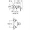 Комплект из смесителей Grohe Комплект для душа 2 в 1 Eurosmart 2015 124410 T0012519 - фото 5428266