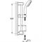 Комплект из смесителей Grohe Комплект для ванны 3 в 1 Eurostyle New 124416 T0012517 - фото 5428287