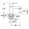 Кран для одной воды GROHE Eurocube 23137000 T0012023 - фото 5430339
