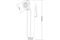 Душевой гарнитур ESKO гигиенический душ, HHS135 T0064156 - фото 5430842