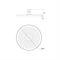 IDDIS Душевая насадка верхняя круглая, черная матовая, Optima Home, OPH25BPi64 T0056528 - фото 5432312