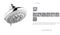Lemark LM8042C Лейка душевая верхняя T0045901 - фото 5432320