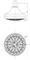 Lemark LM8042C Лейка душевая верхняя T0045901 - фото 5432321