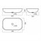 Раковина на столешницу SANITA LUXE Infinity 60, INFSLWB01 T0024259 - фото 5443329