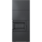 Готовый дровяной каминокомплект Kratki SIMPLE Box черный с топкой BS, левый угол M130515 - фото 5562476