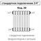 Стальной трубчатый радиатор 2-колончатый IRSAP TESI 21800/06 T30 (RR218000601A430N01) M59543 - фото 5622637