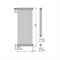 Стальной трубчатый радиатор 2-колончатый Arbonia 2180/08 N69 твв RAL 9016 M88357 - фото 5629641