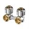 Однотрубный узел нижнего подключения Oventrop Multiflex F H 3/4 1/2 Н ЕК-Н ZB угловой M93569 - фото 5655974