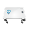Конвектор электрический Thermex Frame 1000E Wi-Fi M109359 - фото 5747081