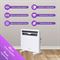Конвектор электрический SmartWay SPORT Mechanical Type 1000W M208510 - фото 5747978