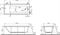 Ванна акриловая VITRA Neon 170х70 без гидромассажа, 52530001000 T0029792 - фото 6088966
