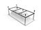 Ванна акриловая Cersanit SMART 1700*800 левая без гидромассажа, 017409 T0006212 - фото 6089037