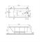 Ванна акриловая VITRA Neon 160х70 без гидромассажа, 52520001000 T0029790 - фото 6089241