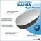 Ванна акриловая Vinchi Livorno 170х75 отдельностоящая черная, VT10031H T0068785 - фото 6091956