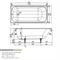 Ванна чугунная WOTTE Start 1600х750х458, Start 1600x750 T0041558 - фото 6093205