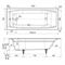 Ванна чугунная Wotte Forma 1700х700х445, БП-э00д1468 T0067353 - фото 6093434