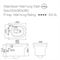 Унитаз подвесной CREO CERAMIQUE ARCHI 360*550*300, AR1100R+RE1001T/AR1001T (UF3010) T0007216 - фото 6097681