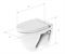 Унитаз подвесной SANITA LUXE Attica Luxe микролифт T0024217 - фото 6098237