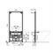 Инсталляция для биде ALCA PLAST A105/1120 T0000265 - фото 6101288