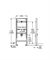 Инсталляция для писсуара GROHE Rapid SL без смесителя, 1,13 м, 38517001 T0012339 - фото 6101332